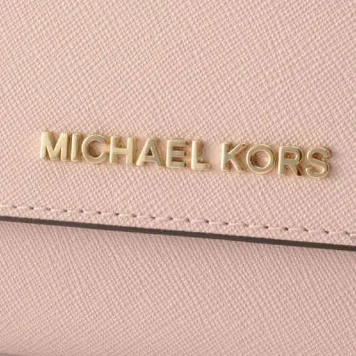 Miniatura 5 de Michael Kors - Cartera de viaje para mujer, tamaño grande, con tres pliegues.