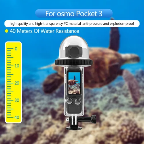 Miniatura 2 de Osmo Pocket 3 - Funda de buceo subacuática de 131 pies, compatible con DJI Osmo Pocket 3, accesorios impermeables