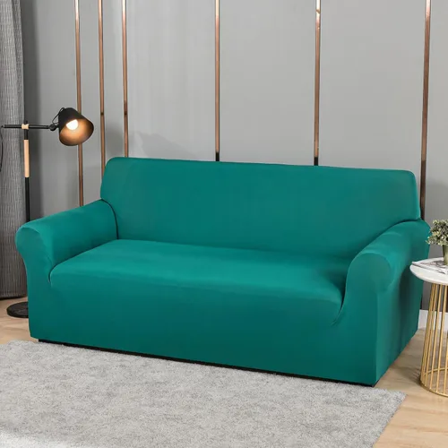 Miniatura 15 de Konsilsa Funda elástica para sofá de 1/2/3/4 plazas, funda universal para sillón suave, lavable, antideslizante, adecuada para protector de muebles