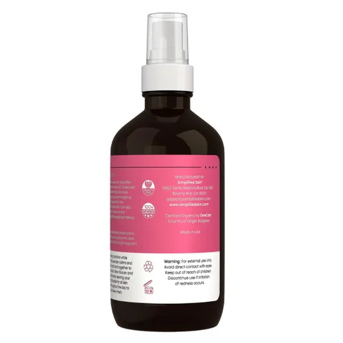 Miniatura 10 de Spray de agua de rosas y glicerina, hidratante y refrescante para rostro y cabello, tónico facial con ácido hialurónico para calmar, suavizar