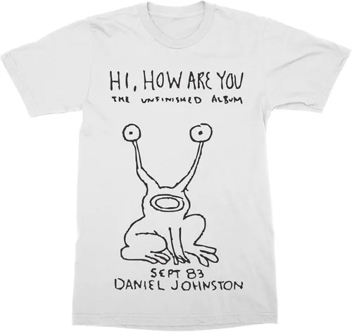 Daniel Johnston - Camisa vintage Grunge de los años 90, arte pop clásico hecho famoso por Kurt Cobain