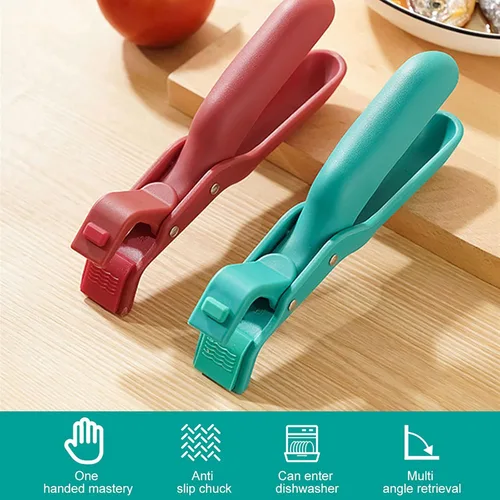 Miniatura 4 de Clip de Silicona Antideslizante con Aislamiento Térmico Anti-Quemaduras, Clip Sujetador de Tazones Anti-Quemaduras Multiusos 2025 para Cocina, Clip