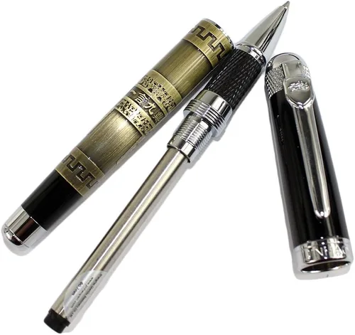 Miniatura 5 de Gullor Bolígrafo Rollerball avanzado Jinhao 189 Noblest Cinnamon Great Wall Pen