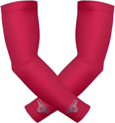 Miniatura 30 de Bucwild Sports Baseball Arm Sleeve - Youth & Adult 1 Pair - Football Basketball Cycling Tennis Bandera de EE.UU