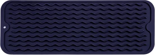 Miniatura 134 de MicoYang Alfombrilla de silicona para secado de platos para múltiples usos, fácil de limpiar, ecológica, resistente al calor, alfombrilla