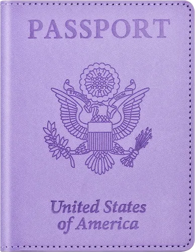 Miniatura 27 de Combo de tarjetero para pasaporte y vacuna, soporte para pasaporte con ranura para tarjeta de vacuna, cartera para pasaporte, funda para pasaporte
