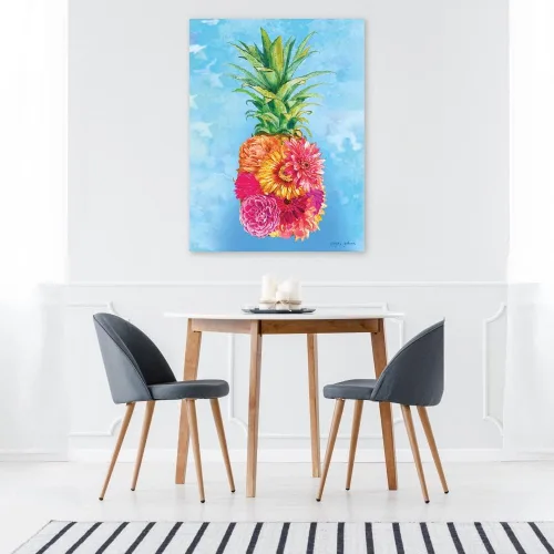 Miniatura 3 de Fine Art Canvas Gregory Gorham, obra de arte sobre lienzo de piña, 30.0 in de ancho x 40.0 in de alto, decoración de pared grande envuelta