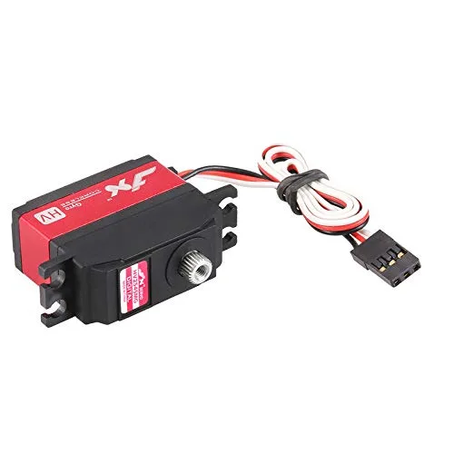 Miniatura 3 de JX PDI-HV2545MG - Servo de cola digital de alta tensión para helicóptero RC 450 500 (0.88 oz)