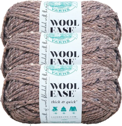 Miniatura 147 de Lion Brand Yarn - Ovillo de lana Wool-Ease Thick & Quick color fuerza aérea