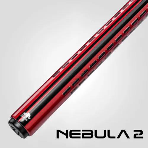 Miniatura 3 de RHINO Nebula 2 Pool Cue - Premium Carbon Fiber Shaft & Composite Butt. Time Crystal Tip, Pro Taper Design. 3/8-8 Joint, Wrapless. Low Deflection