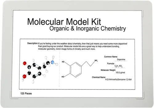 Miniatura 7 de Parco Scientific Kit de modelo molecular PCM007 125PCs