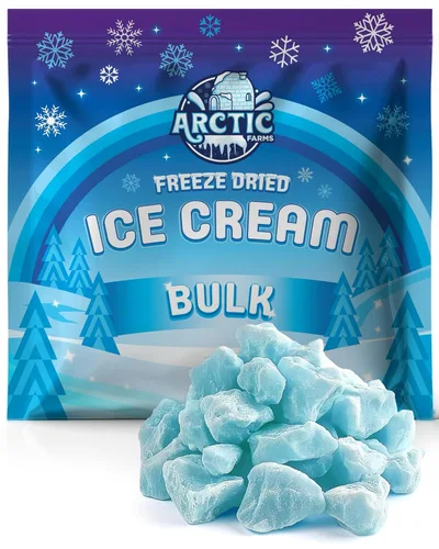 Miniatura 24 de Arctic Farms Trozos de Helado Liofilizado a Granel - No se Derrite (Mantequilla de Maní) (1 libra)