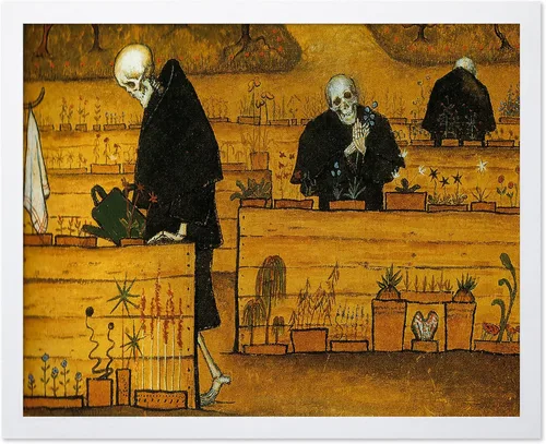 Miniatura 30 de Poster Master Póster de fotografía vintage, impresión gótica retro, regalo para artista, amigo, Halloween, familia espeluznante, disfraz extraño