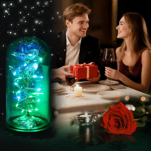 Miniatura 2 de Childom Regalos de flores para el día de la madre para mamá de hija e hijo, regalos de cumpleaños para mujeres, mamá, abuela, esposa, flores