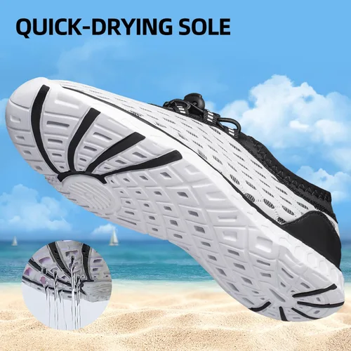 Miniatura 3 de DOUSSPRT Zapatos acuáticos deportivos de secado rápido para mujer