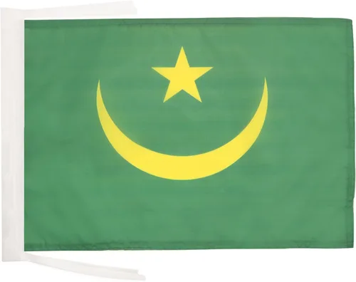 Miniatura 1093 de Bandera de México AZ FLAG, 45.7 x 30.5 cm, con cordones - Pequeñas banderas mexicanas de 30 x 45 cm - Bandera de 45.7 x 30.5 cm