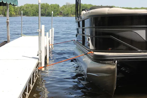 Miniatura 2 de Anchor Shock - Amortiguador de muelle - Líneas de muelle elásticas para barcos - Cuerda de muelle de barco y líneas de amarre con amortiguador