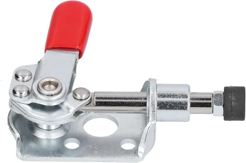 Miniatura 8 de Abrazadera de palanca de empuje de liberación rápida de acero inoxidable 88.2 lbs Capacidad de retención antideslizante para instalación de equipos