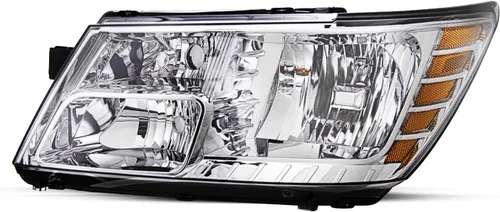 Miniatura 11 de JSBOYAT Conjunto de faros delanteros y luces traseras de repuesto para Dodge Journey 2009-2020, lado del conductor y del pasajero, carcasa negra