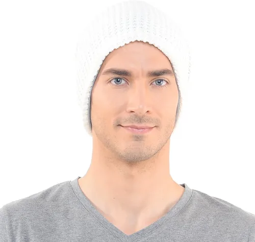 Miniatura 29 de FORBUSITE Gorro de punto largo holgado para hombre para verano e invierno, de gran