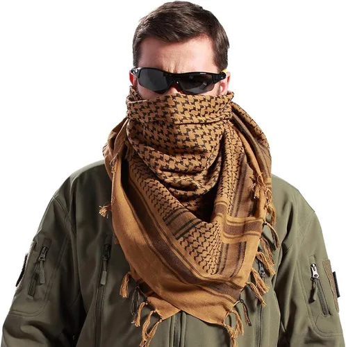 Miniatura 6 de FREE SOLDIER - Bufanda militar, shemagh, pañuelo palestino, bufanda para la cabeza o el cuello, pañuelo árabe, pañuelo del desierto para la cabeza