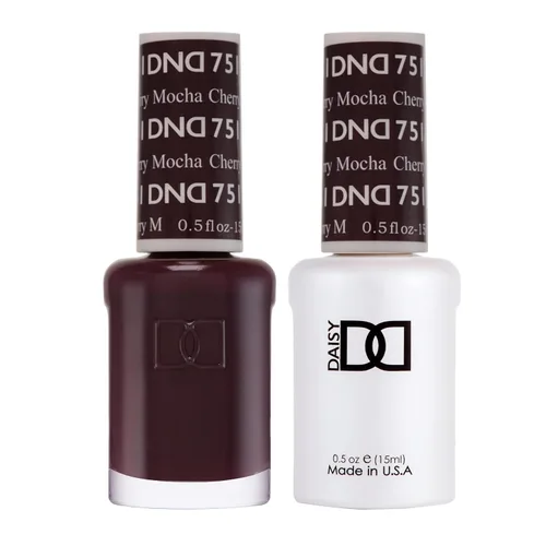 DND - Juego de esmaltes de gel, colección marrón, esmalte de gel UV/LED y esmalte de uñas secado al aire, dúo de esmalte a juego sin astillas, 0.5