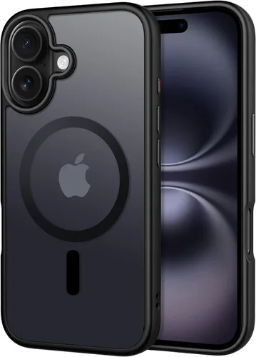 Miniatura 40 de CACOE Funda magnética para iPhone 12 y iPhone 12 Pro de 6.1 pulgadas - Compatible con MagSafe y soporte magnético para teléfono en el automóvil,