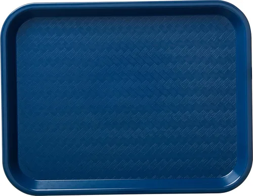 Miniatura 4 de Carlisle FoodService Products CT101414 Bandeja estándar para cafetería/comida rápida, 10 x 14 pulgadas, azul (paquete de 24)