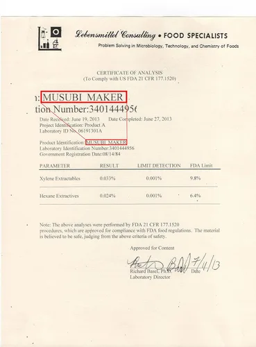 Miniatura 3 de GABO Fabricante de Musubi antiadherente, molde de prensa, seguridad certificada, no tóxico, libre de BPA (blanco)
