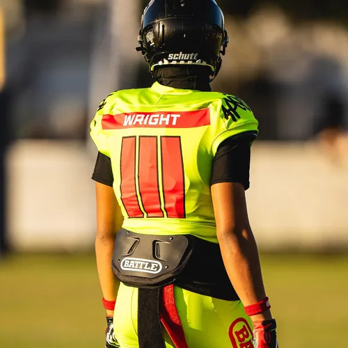 Miniatura 5 de Battle Sports Placa de espalda para fútbol – Protector de espalda dura con espuma contorneada para protección de alto impacto para jóvenes, niños