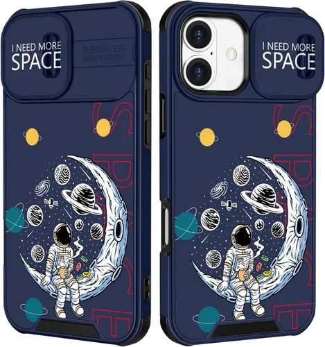 Miniatura 55 de Funermei Funda 2 en 1 para iPhone 13/iPhone 14 para mujeres, linda funda de teléfono con calavera para niñas, diseño de esqueleto gótico, divertido