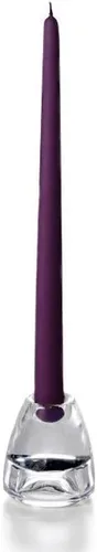 Miniatura 115 de yummi Velas cónicas color rosa claro de 12 pulgadas, 12 por paquete