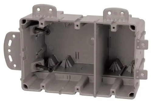 Miniatura 11 de Southwire MSBMMT1G Caja de dispositivo de montaje múltiple de 1 banda con profundidad ajustable; resistente 42 libras