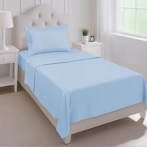Miniatura 80 de Mejoroom Juego de sábanas de tamaño King – Sábanas y fundas de almohada de ropa de cama 1800 de lujo para hoteles – Sábana bajera con bolsillo