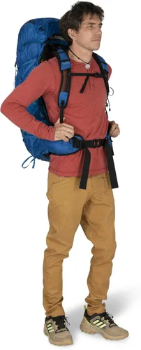 Miniatura 10 de Osprey Exos 58 Mochila de Senderismo Ultraligera para Hombres Gris carbón oscuro