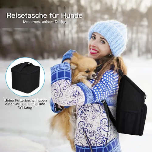 Miniatura 7 de BAGLHER丨Bolsa de viaje para perros, mochila de suministros para mascotas aprobada por aerolíneas, set de accesorios para mochila de viaje