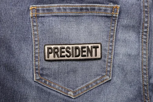 Miniatura 4 de President Patch, parches de club de motocicleta para motociclistas (P3744)