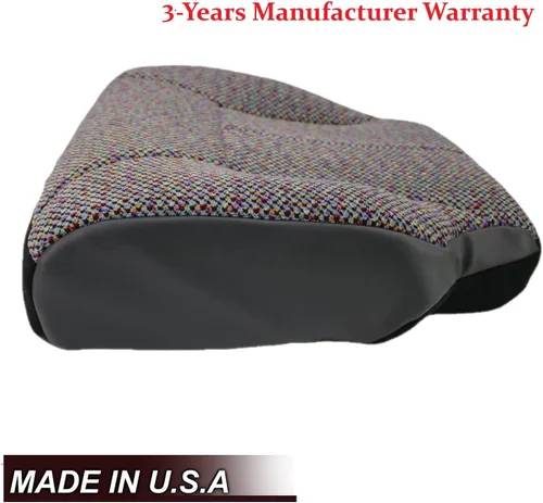 Miniatura 6 de Reemplazo de Asiento Auto, Compatible con 1998-2002 Dodge Ram 1500 2500 Laramie SLT Reemplazo de Asiento de Tela, Parte Inferior del Conductor