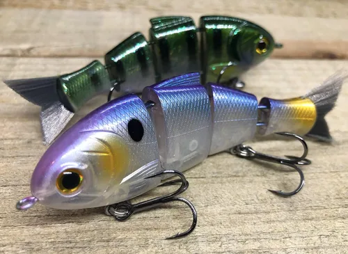 Miniatura 5 de Catch Co Mike Bucca Baby Bull Shad Swimbait 9.53 cm 14.17 g Rainbow Trout