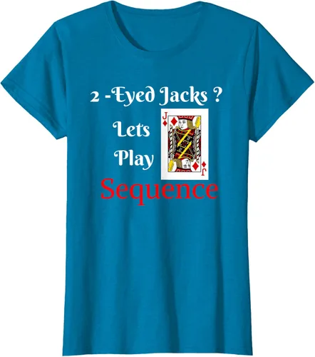 Miniatura 84 de Camiseta divertida con texto en inglés "I Have 2-Eyed Jacks Lets Play A Card Board Game