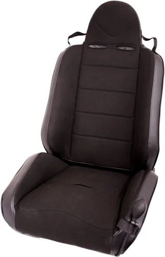 Rugged Ridge | Asiento de carreras XHD Off Road, reclinable, negro | 13406.15 | Compatible con Jeep CJ y Wrangler YJ/TJ 1976-2002