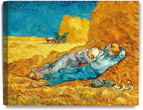 Miniatura 18 de DECORARTS - Serie de pinturas enmarcadas de Vincent Van Gogh (favoritos) – impresión giclée de arte en lienzo.