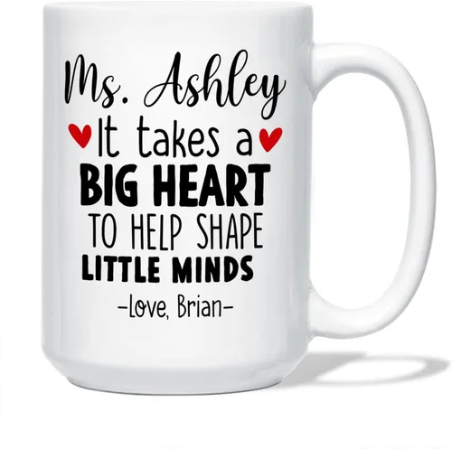 Miniatura 13 de Taza para el mejor maestro del mundo, regalo personalizado para profesor con nombre, taza de café para el mejor maestro, regalo personalizado
