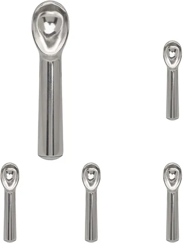 HIC - Cuchara anticongelante para helado y postre congelado (paquete de 5)