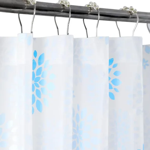 Miniatura 10 de Ga-Geetopia Tamaño estrecho: forro fino de plástico transparente PEVA para cortina de ducha, 36 x 72 pulgadas, repelente al agua, ligero, sin olor