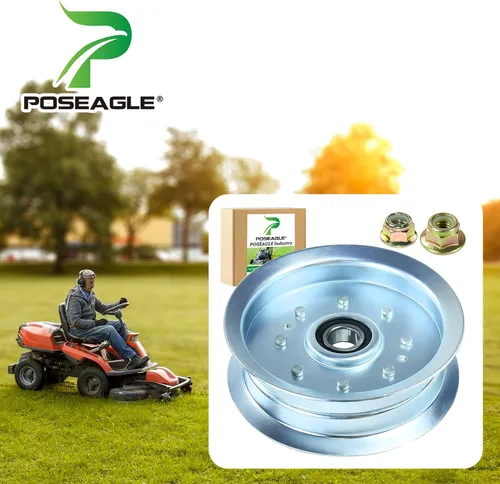 Miniatura 2 de La polea tensora GY20629 reemplaza a GY20110 AUC17621 GY22082 756-05034A 756-05034 para D110 D130 D140 D150 D155 D170 E140 E180 L100 Tractores L110