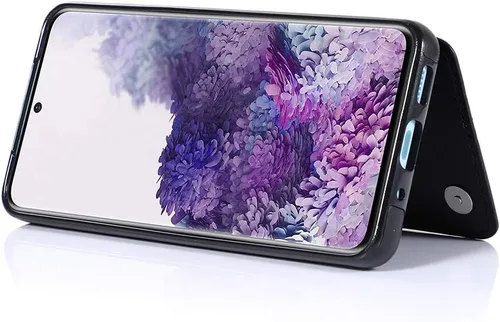 Miniatura 6 de Funda de teléfono para Samsung Galaxy S20 Glaxay S 20 5G de 6.2 pulgadas con protector de pantalla de vidrio templado y tarjetero con soporte