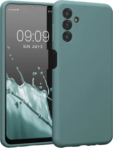 Miniatura 115 de kwmobile Funda compatible con Samsung Galaxy A13 4G - Funda delgada de silicona TPU - Acabado suave al tacto - Amarillo radiante