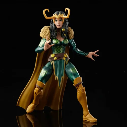Miniatura 3 de Marvel Legends Series Loki Agent of Asgard - Figura de acción de embalaje retro de 6 pulgadas, 2 accesorios