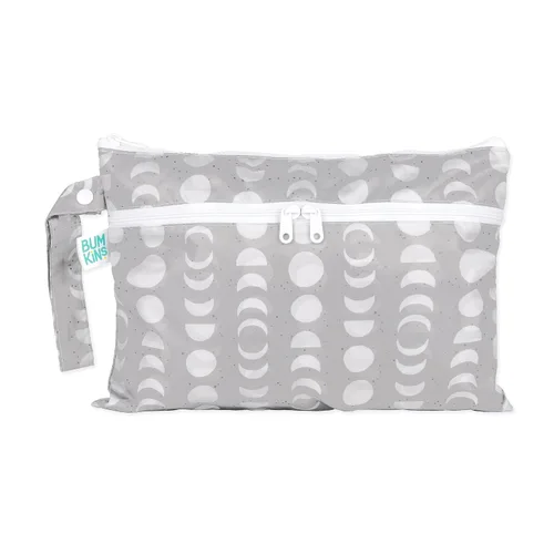 Miniatura 17 de Bumkins Bolsa Húmeda Colgante Impermeable Grande para Bebé, Lavandería, Ropa Sucia, Viajes, Traje de Baño, Pañales de Tela, Piscina, Toallas